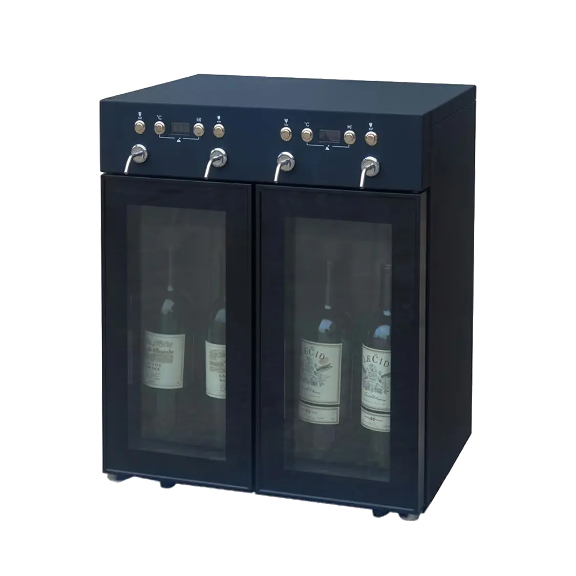 Wine Dispenser | 4 Bottle Argon/Nitrogen Wine Preservation System SC-4S SC-4S Wine Dispenser